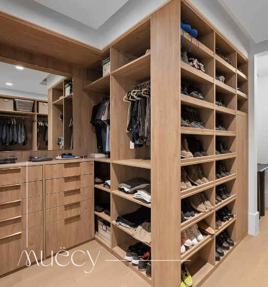 MUËCY Master Bedroom Suite - Custom Wardrobe and Luxury Interior Design